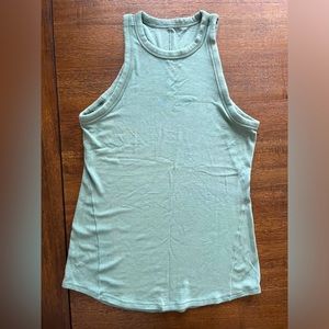 Lululemon Hold Tight Tank, blue/dark aqua, size 10